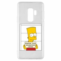 Чехол для Samsung S9+ Барт в тюряге - PrintSalon