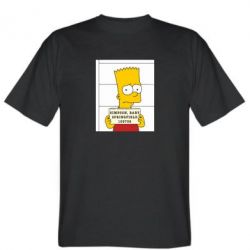 Мужская футболка Stedman Барт в тюряге