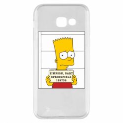 Чехол для Samsung A5 2017 Барт в тюряге - PrintSalon