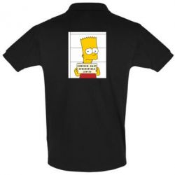 Мужское поло Барт в тюряге - PrintSalon