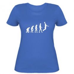 Жіноча футболка Basketball Evolution - PrintSalon