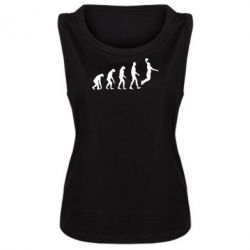 Майка жіноча Basketball Evolution - PrintSalon