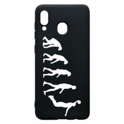 Чохол для Samsung A30 Basketball Evolution - PrintSalon