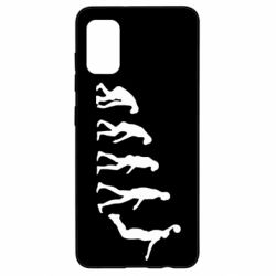 Чохол для Samsung A41 Basketball Evolution - PrintSalon
