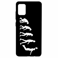 Чохол для Samsung A51 Basketball Evolution - PrintSalon