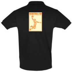 Мужское поло Basketball fan - PrintSalon