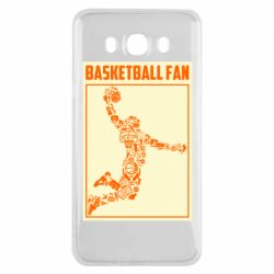 Чехол для Samsung J7 2016 Basketball fan - PrintSalon