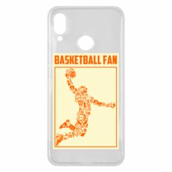 Чехол для Huawei P Smart Plus 2018 Basketball fan - PrintSalon