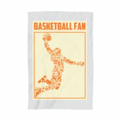 Полотенце с принтом Basketball fan - PrintSalon