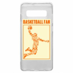 Чохол для Samsung S10+ Basketball fan