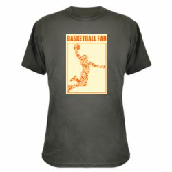 Камуфляжная футболка Basketball fan - PrintSalon