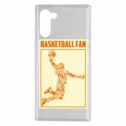Чохол для Samsung Note 10 Basketball fan