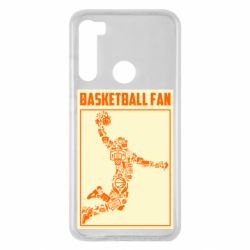 Чохол для Xiaomi Redmi Note 8 Basketball fan