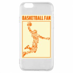 Чехол для iPhone 6/6S Basketball fan - PrintSalon