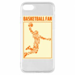 Чехол для iPhone 7 Basketball fan - PrintSalon