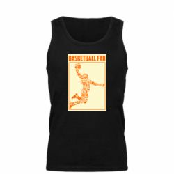 Мужская майка Basketball fan - PrintSalon