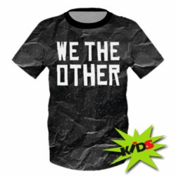 Дитяча 3D футболка Basketball team