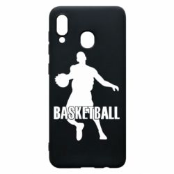 Чохол для Samsung A20 Basketball - PrintSalon