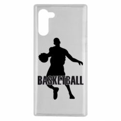 Чохол для Samsung Note 10 Basketball