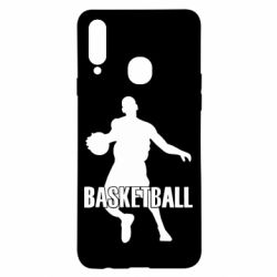 Чохол для Samsung A20s Basketball