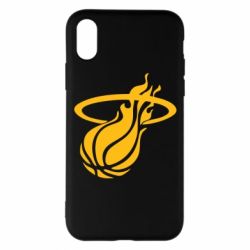 Чохол для iPhone X/Xs Баскетбольний м'яч в кільця