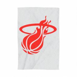 Полотенце с принтом Баскетбольный мяч в кольце - PrintSalon