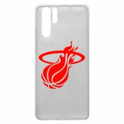 Чехол для Huawei P30 Pro Баскетбольный мяч в кольце - PrintSalon