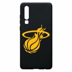 Чехол для Huawei P30 Баскетбольный мяч в кольце - PrintSalon