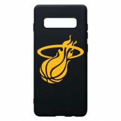 Чохол для Samsung S10+ Баскетбольний м'яч в кільця