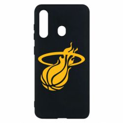 Чехол для Samsung M40 Баскетбольный мяч в кольце - PrintSalon