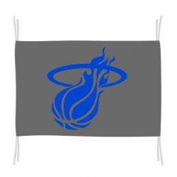 Флаг Баскетбольный мяч в кольце - PrintSalon