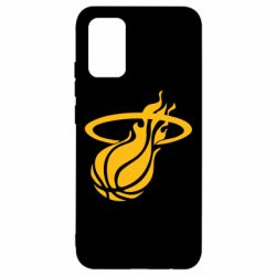 Чехол для Samsung A02s/M02s Баскетбольный мяч в кольце - PrintSalon