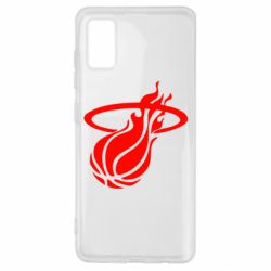 Чехол для Samsung A41 Баскетбольный мяч в кольце - PrintSalon