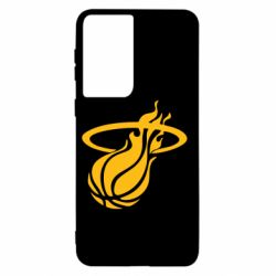 Чехол для Samsung S21 Баскетбольный мяч в кольце - PrintSalon