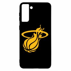 Чохол для Samsung S21+ Баскетбольний м'яч в кільця