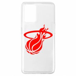 Чехол для Oppo A74 4G Баскетбольный мяч в кольце - PrintSalon