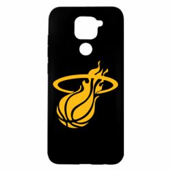 Чехол для Xiaomi Redmi Note 9/Redmi 10X Баскетбольный мяч в кольце - PrintSalon