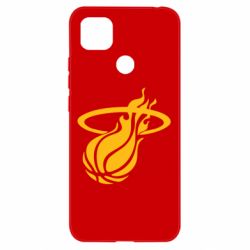 Чехол для Xiaomi Redmi 9c Баскетбольный мяч в кольце - PrintSalon