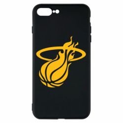 Чехол для iPhone 8 Plus Баскетбольный мяч в кольце - PrintSalon