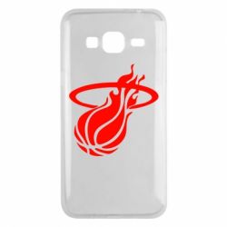 Чехол для Samsung J3 2016 Баскетбольный мяч в кольце - PrintSalon