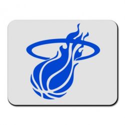 Коврик для мыши Баскетбольный мяч в кольце - PrintSalon