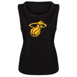 Женская майка Баскетбольный мяч в кольце - PrintSalon