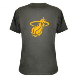 Камуфляжная футболка Баскетбольный мяч в кольце - PrintSalon