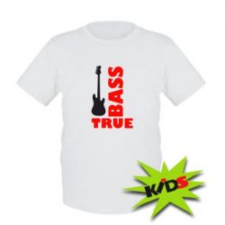 Дитяча футболка Бас-True