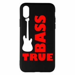 Чохол для iPhone X/Xs Бас-True - PrintSalon