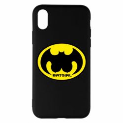 Чехол для iPhone X/Xs Bat Girl