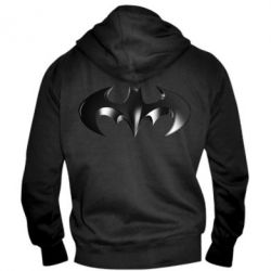 Чоловіче худі на блискавці Batman "3d Logo" - PrintSalon