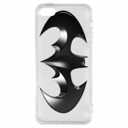 Чохол для iphone 5/5S/SE Batman "3d Logo" - PrintSalon