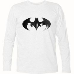 Футболка з довгим рукавом Batman "3d Logo" - PrintSalon