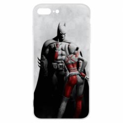 Чехол для iPhone 7 Plus Batman and Harley Quinn - PrintSalon